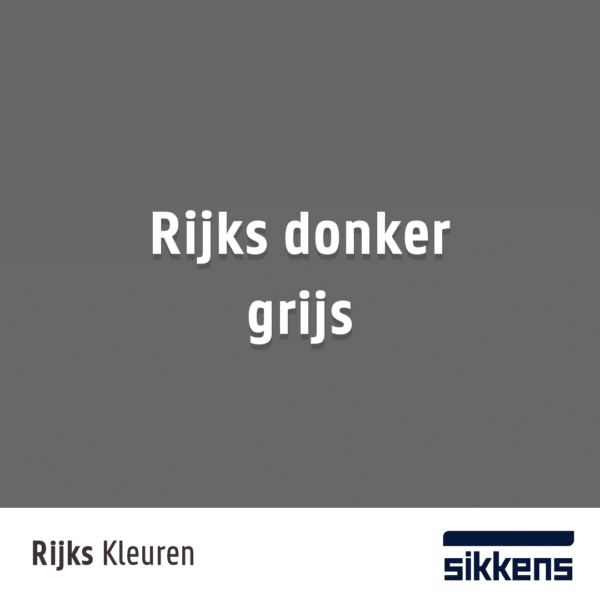 Sikkens RIJKS donker grijs