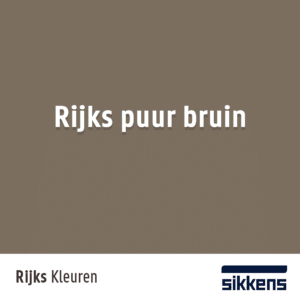 Sikkens RIJKS puur bruin