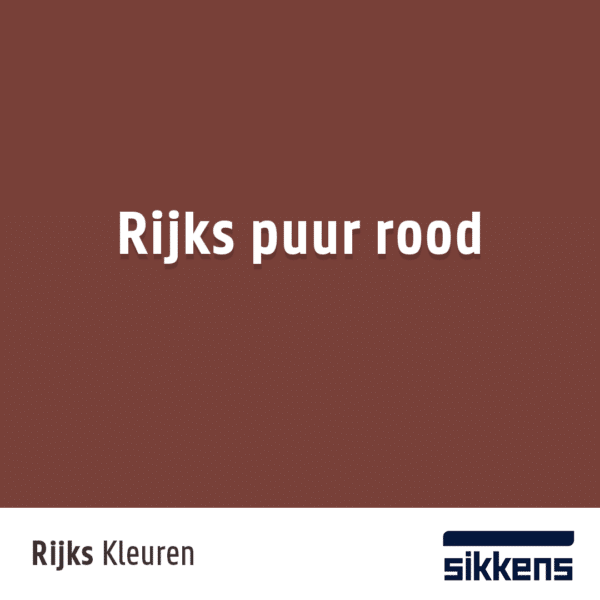 Sikkens RIJKS puur rood