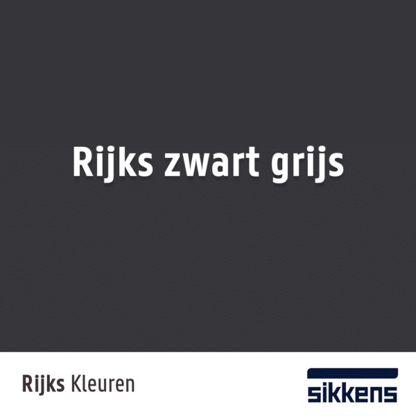 Sikkens RIJKS zwart grijs