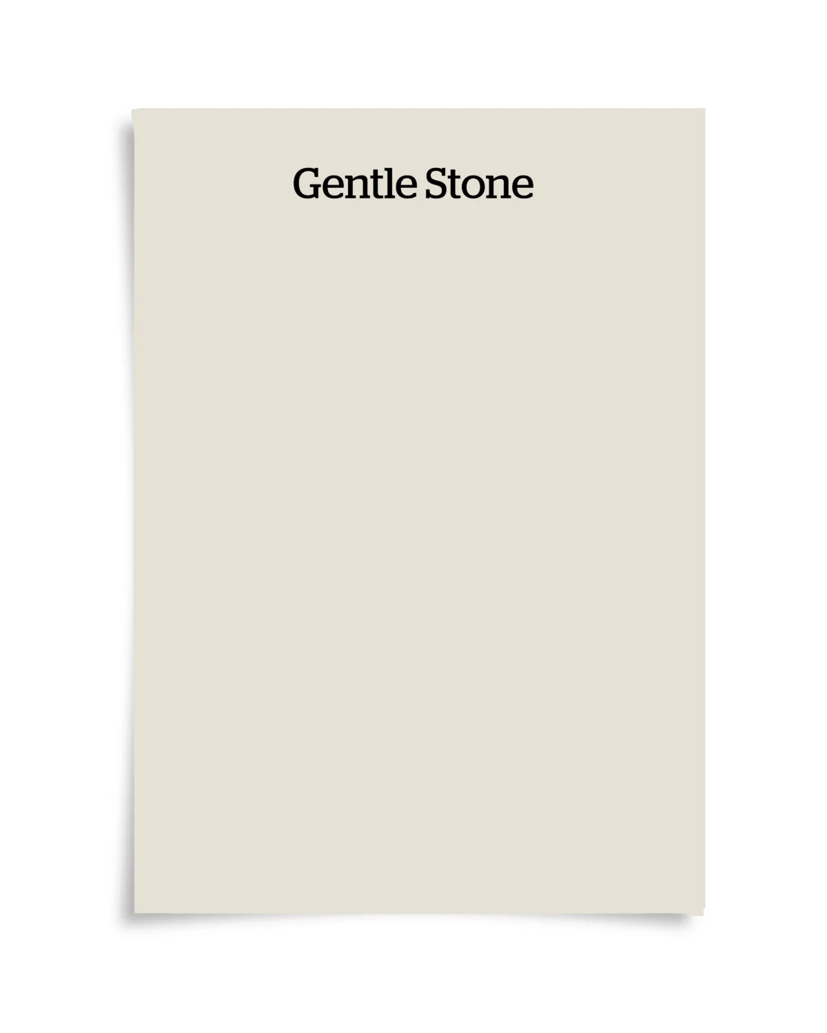 Voorbeeld Gentle Stone