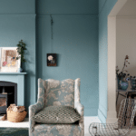 Farrow and Ball Berrington Blue voorbeeld