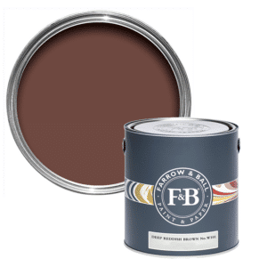 Farrow and Ball Deep Reddish Brown No. W101