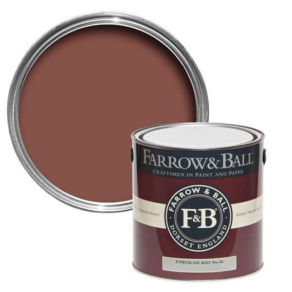 Farrow and Ball Etruscan Red No. 56