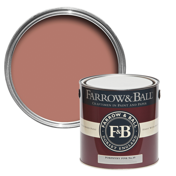 Farrow and Ball Porphyry Pink No. 49