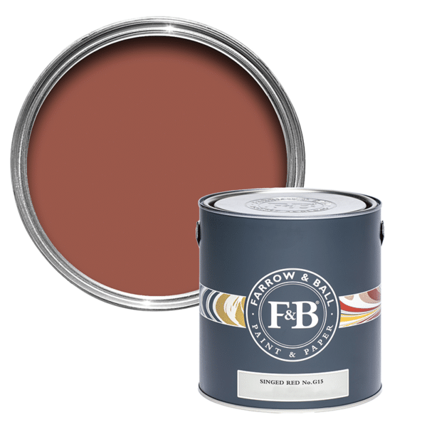 Farrow and Ball Singed Red No. G15