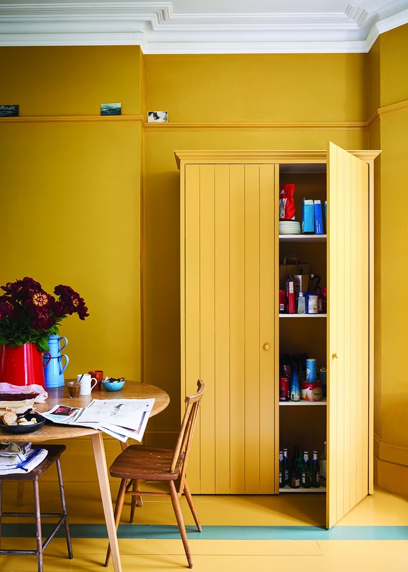 Gele kleuren Farrow and Ball