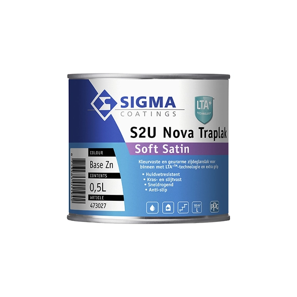 Sigma S2U Nova Traplak Soft Satin 0,5 liter