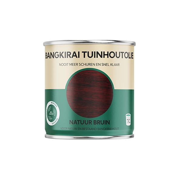 Bangkirai Tuinhoutolie 0,75 liter natuurbruin