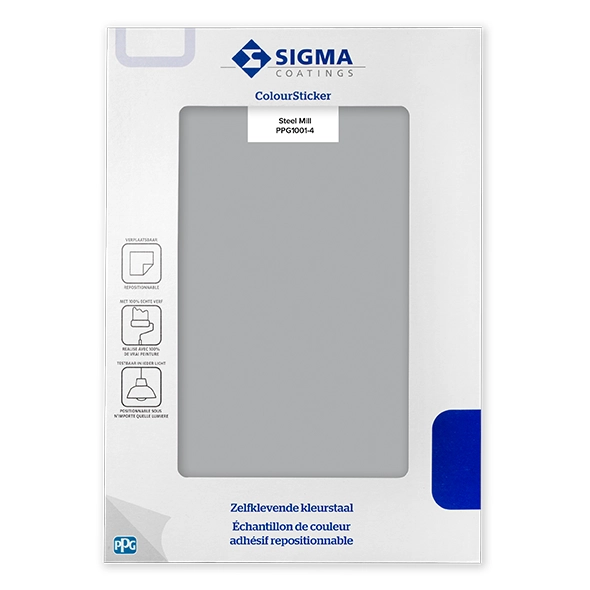 Sigma Colour Sticker – 1001 4 Steel Mill