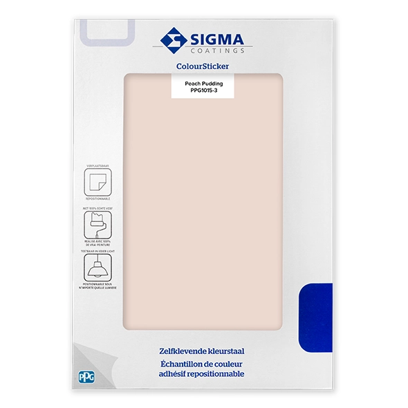 Sigma Colour Sticker – 1015 3 Peach Pudding