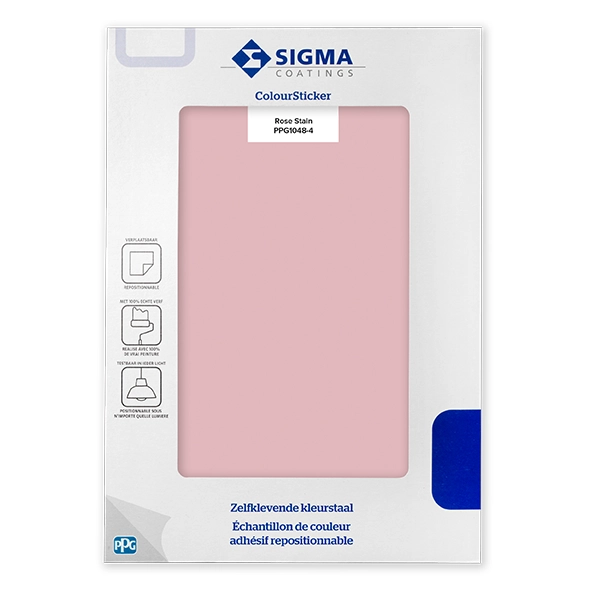Sigma Colour Sticker 1048 4 Rose Stain