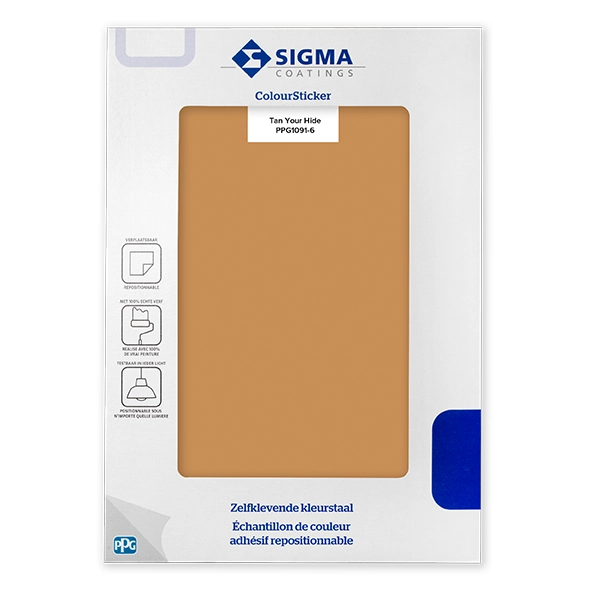 Sigma Colour Sticker – 1091 6 Tan Your Hide