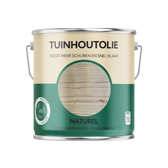 Tuinhoutolie Naturel 2,5 liter
