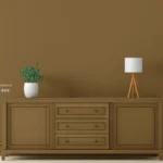 Autumn Gold op een kast en muur