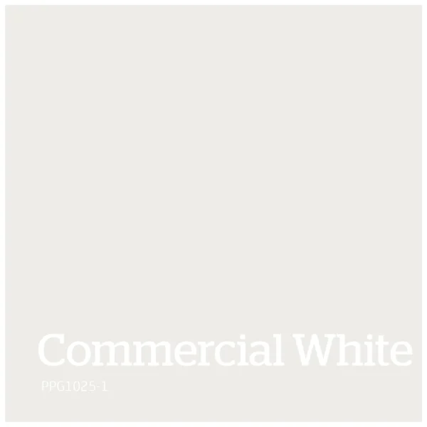 Commercial White – PPG1025 1