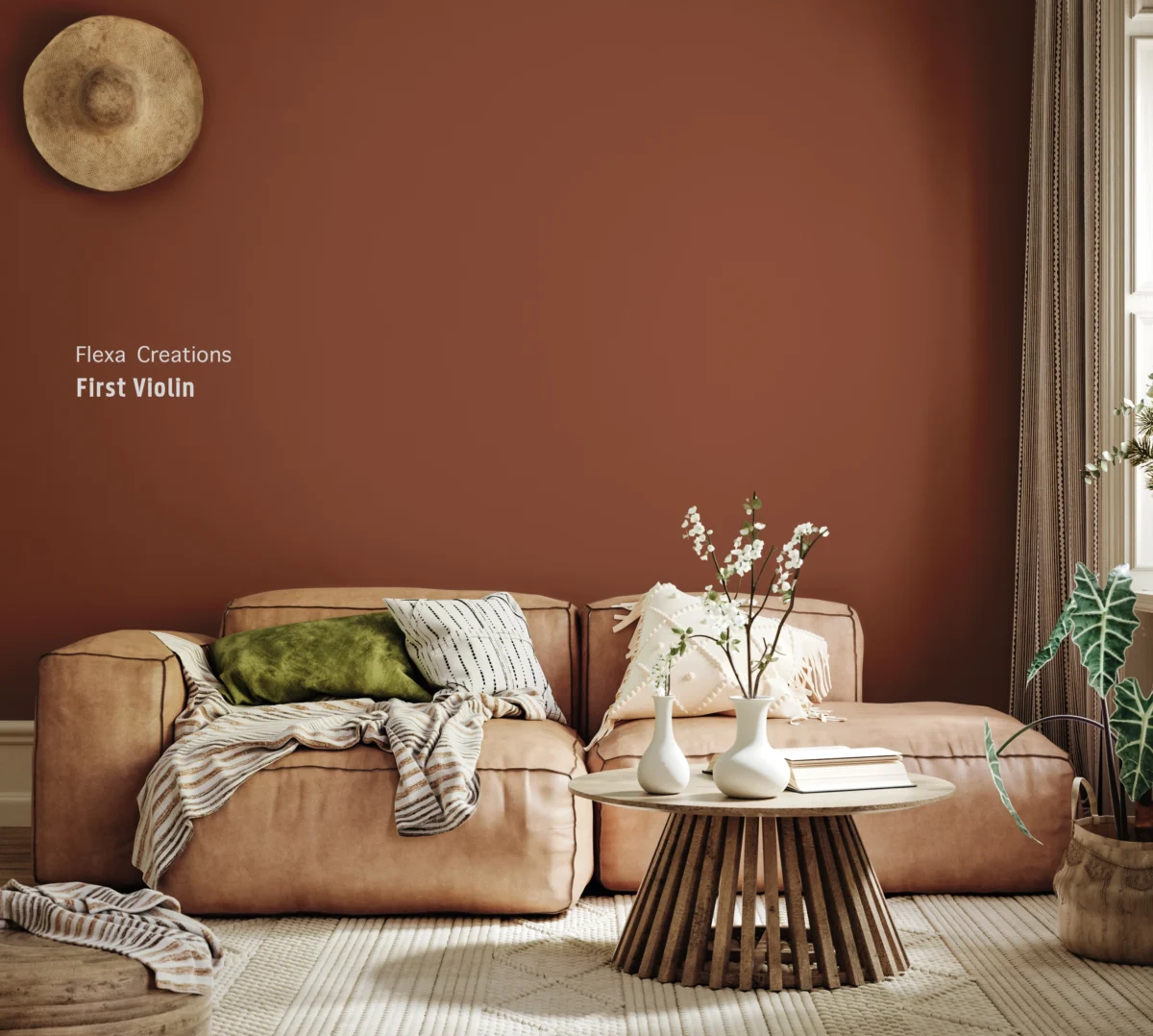 First Violin voorbeeld muurverf