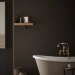 Little Greene Chocolate Colour voorbeeld