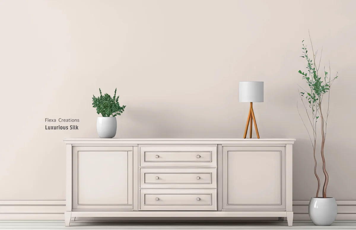 Luxurious Silk voorbeeld meubel en muur