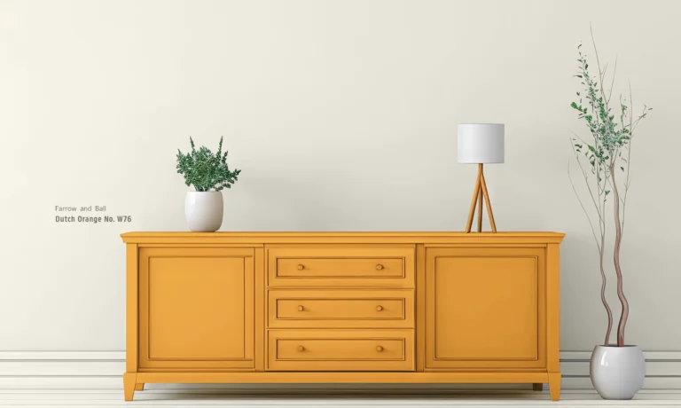 Oranje Farrow and Ball kleuren