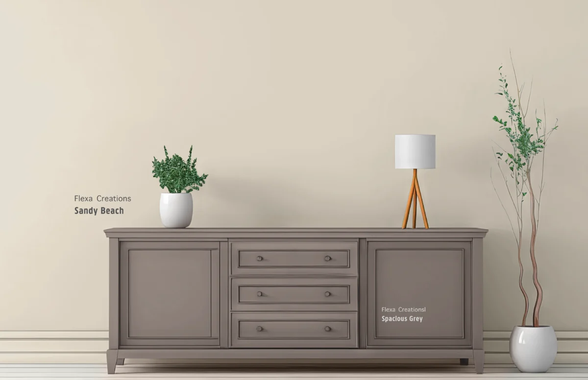 Sandy Beach met Spacious Grey