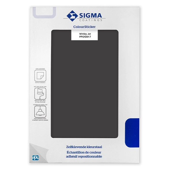 Sigma Colour Sticker – 1001 7 Whitby Jet