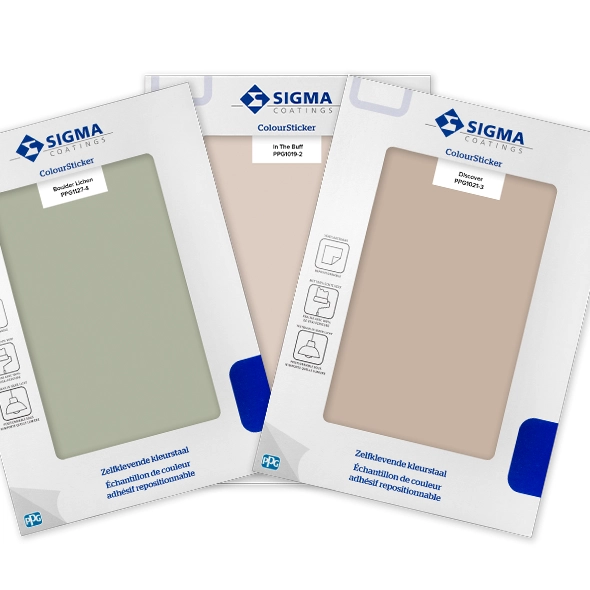 Sigma ColourSticker kleurtesten