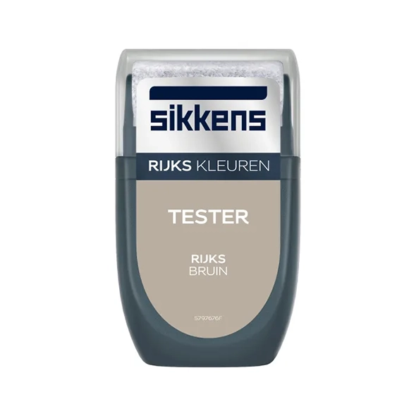 Sikkens Rijks tester Rijks Bruin