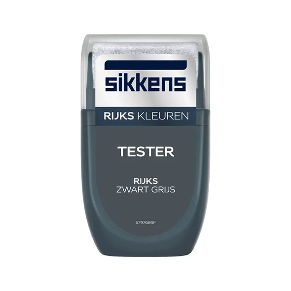 Sikkens Rijks tester Rijks Zwart Grijs