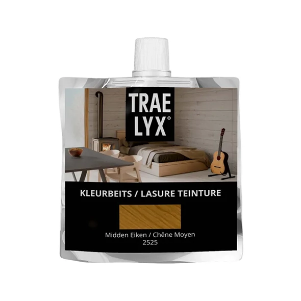 Trae Lyx Kleurbeits Tester midden eiken