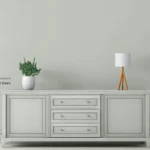 Tranquil Dawn voorbeeld muur en kast