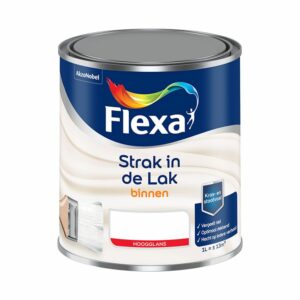 Flexa Strak in de Lak Binnenlak Hoogglans 1L | Verfplaza