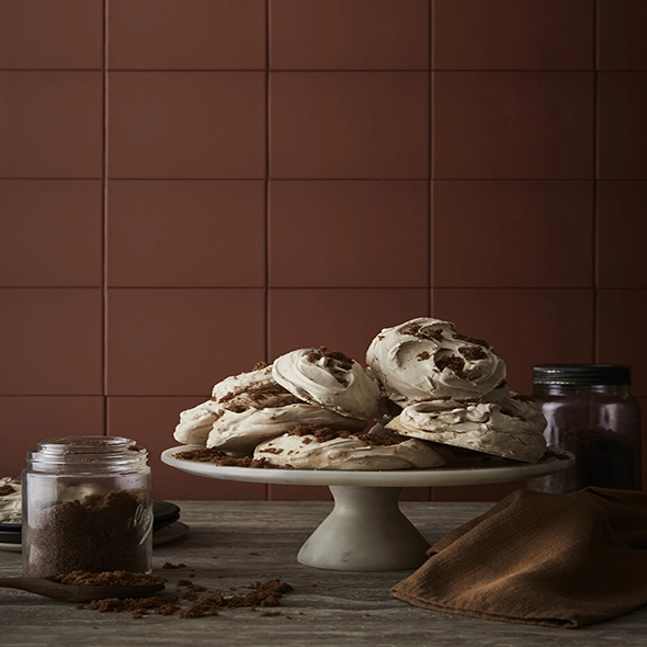 Little Greene Muscovado voorbeeld