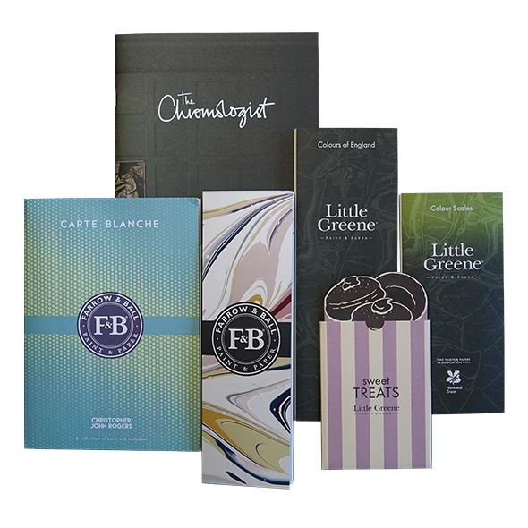 Farrow and Ball en Little Greene kleurenkaart