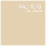 RAL 1015 Licht ivoorkleurig