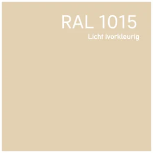 RAL 1015 Licht ivoorkleurig