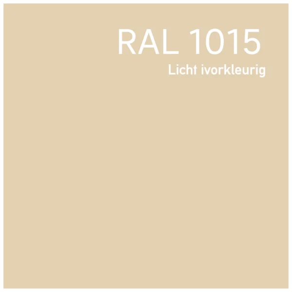 RAL 1015 Licht ivoorkleurig