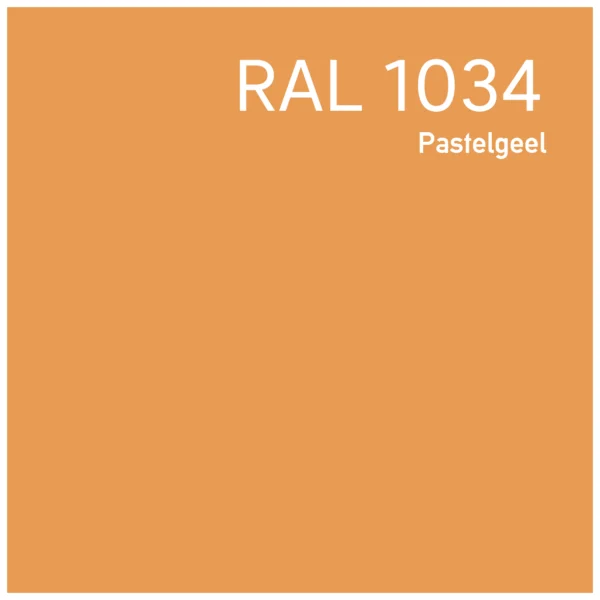 RAL 1034 Pastelgeel