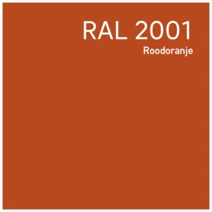 RAL 2001 Roodoranje