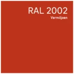 RAL 2002 Vermiljoen