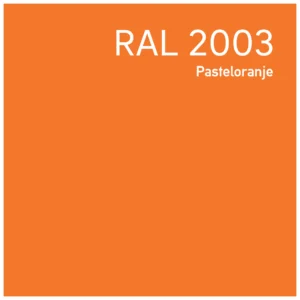RAL 2003 Pasteloranje