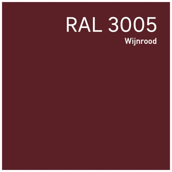 RAL 3005 Wijnrood