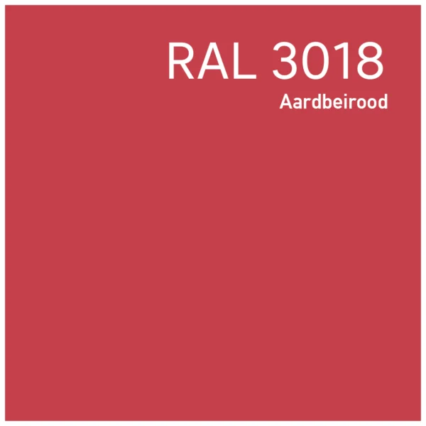 RAL 3018 Aardbeirood