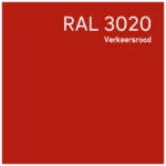 RAL 3020 Verkeersrood
