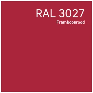 RAL 3027 Framboosrood