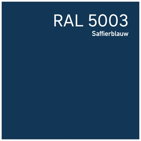 RAL 5003 Saffierblauw