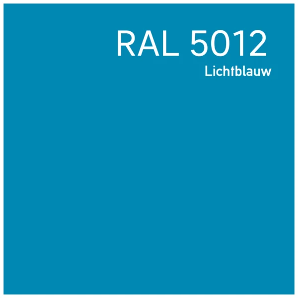 RAL 5012 Lichtblauw