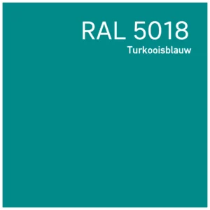 RAL 5018 Turkooisblauw