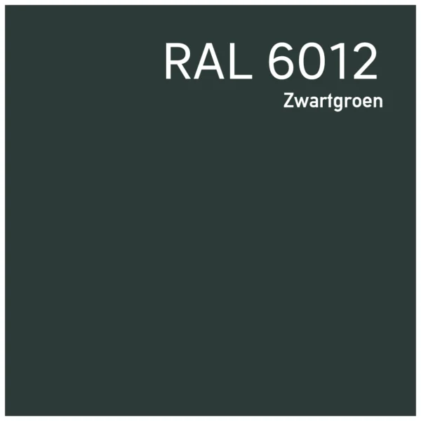 RAL 6012 Zwartgroen