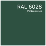 RAL 6028 Pijnboomgroen